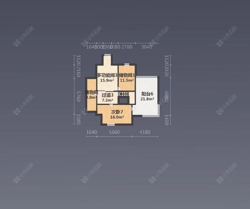 上海美兰金邸别墅区在售二手房源户型图_小牛看房