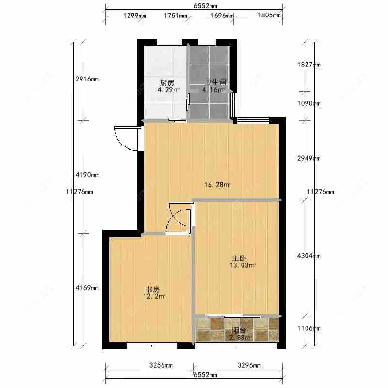 上海潼港八村在售二手房源户型图_小牛看房