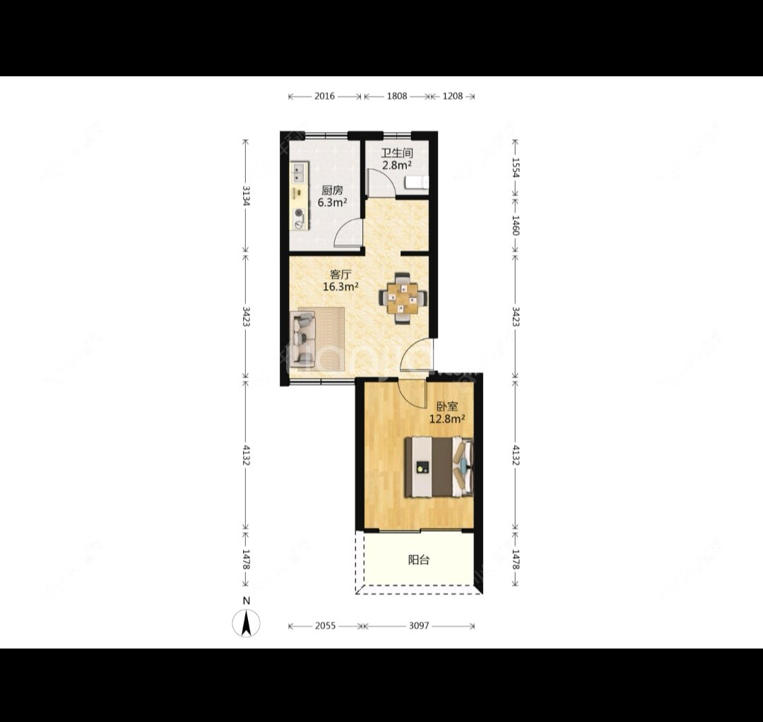 上海浦发绿城在售二手房源户型图_小牛看房