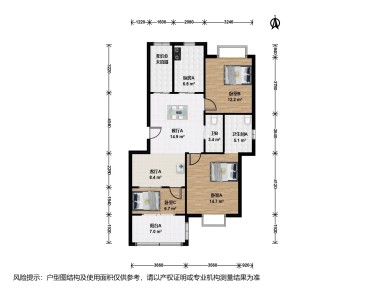 上海御景豪园3室2厅2卫在售二手房房源图片