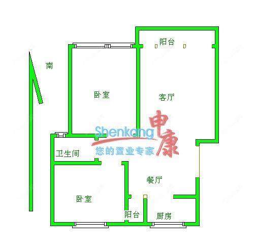 上海文化馨苑在租房源户型图_小牛看房