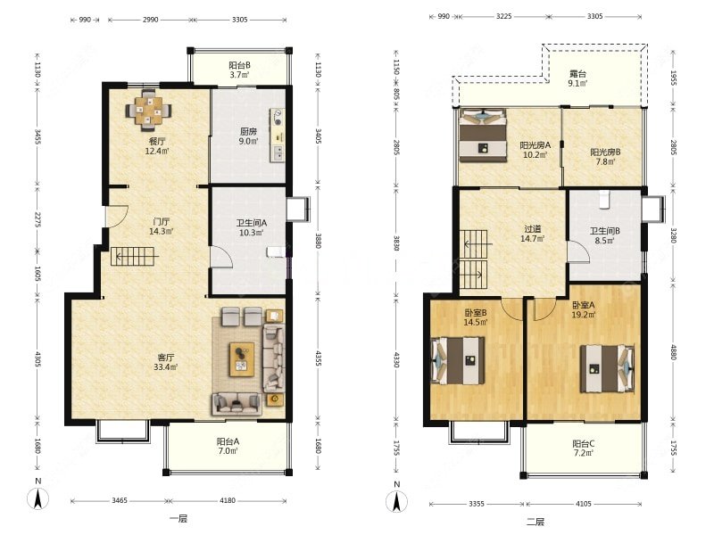 上海佳泰花园在售二手房源户型图_小牛看房