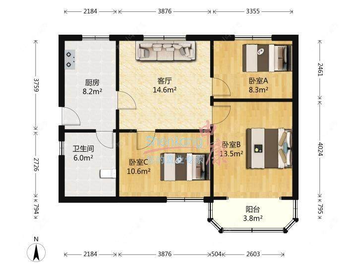 上海南杨花园在售二手房源小区图_小牛看房
