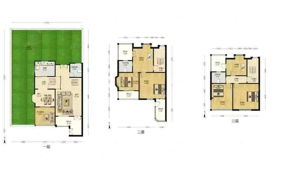 上海同济晶萃在售二手房源户型图_小牛看房