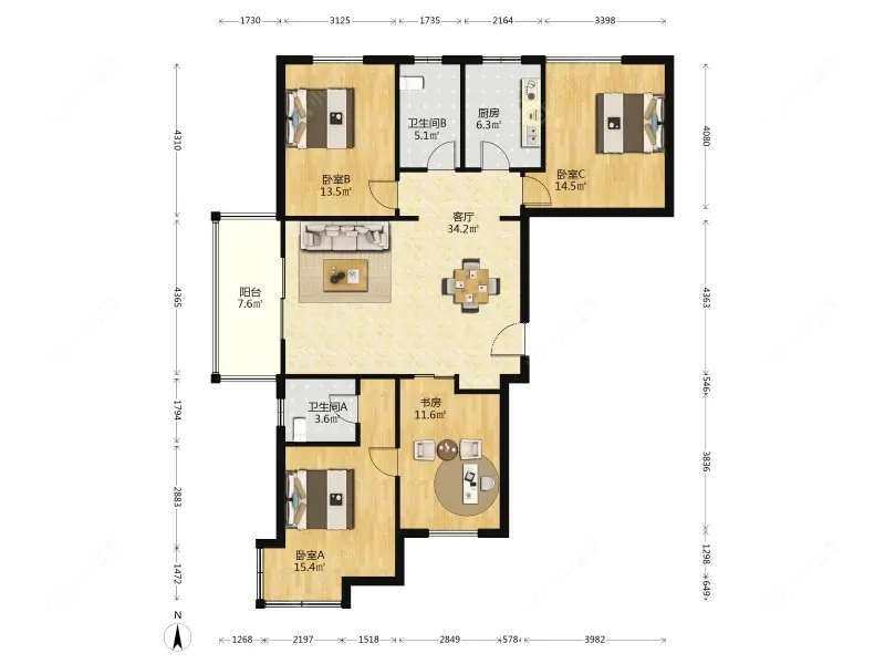 上海保利叶语二期在售二手房源户型图_小牛看房