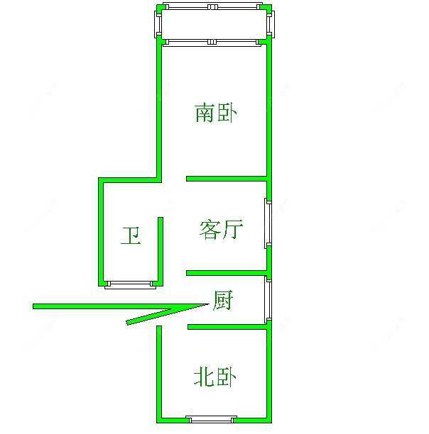 上海齐河三小区在租房源户型图_小牛看房