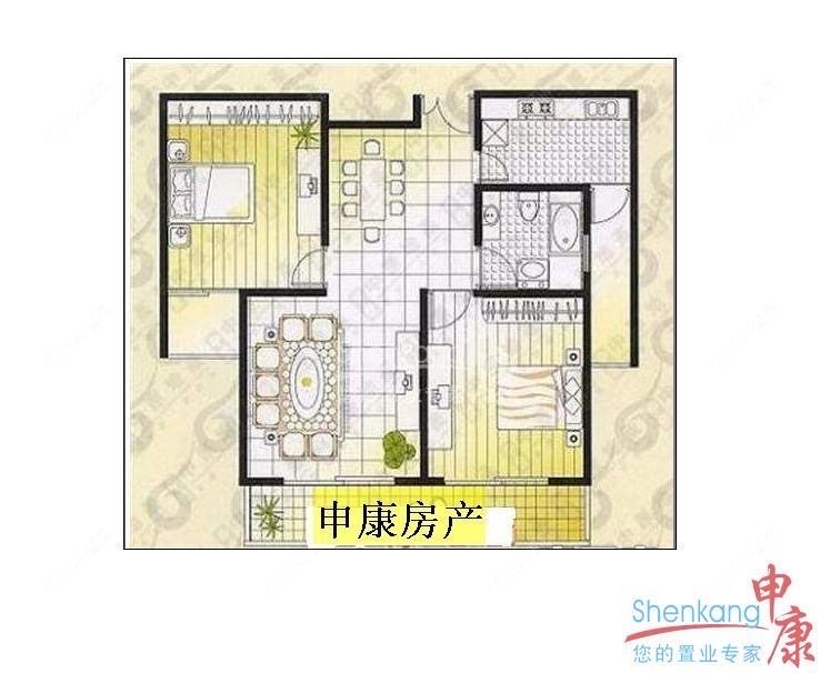上海东城家园在租房源户型图_小牛看房
