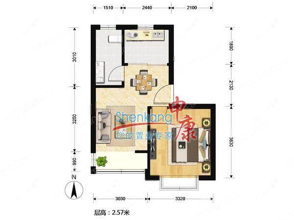 上海文化馨苑在售二手房源户型图_小牛看房