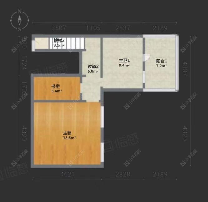 上海远洋鸿郡在售二手房源户型图_小牛看房