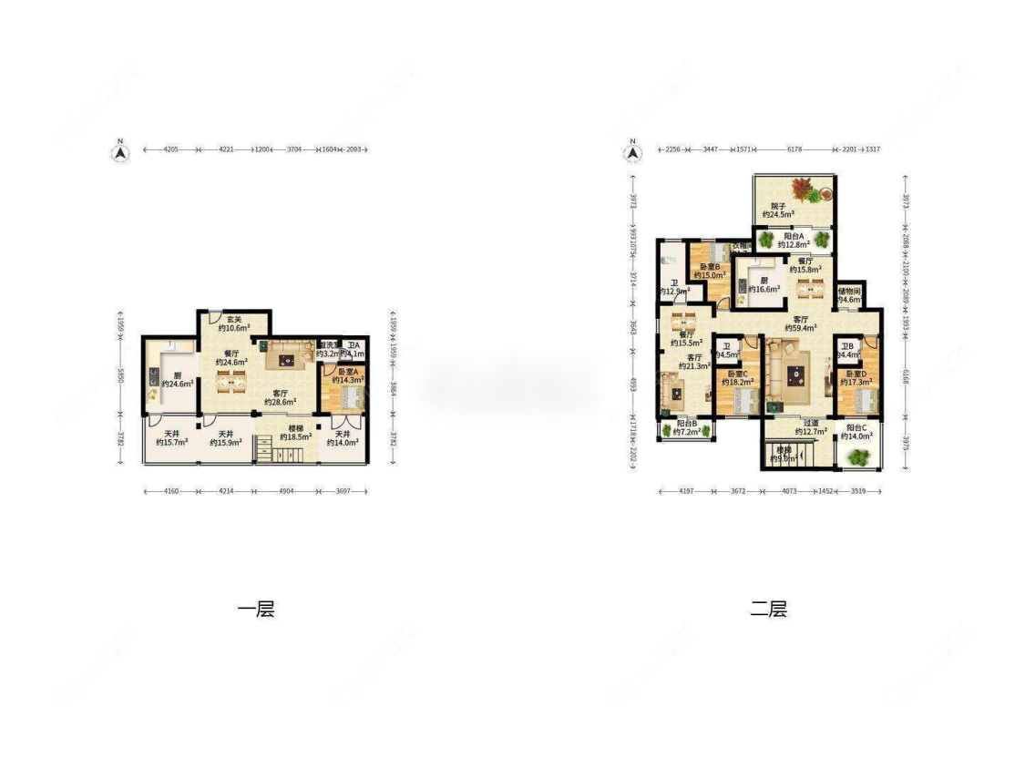 上海铂珏公馆在售二手房源户型图_小牛看房