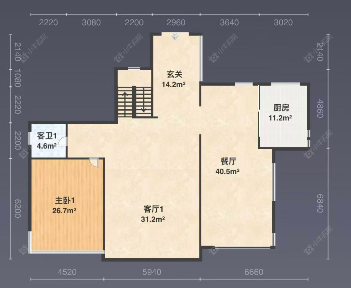上海海德花园别墅区在售二手房源户型图_小牛看房