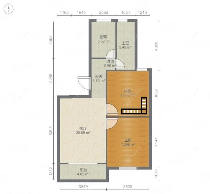 上海和祥佳园在售二手房源户型图_小牛看房