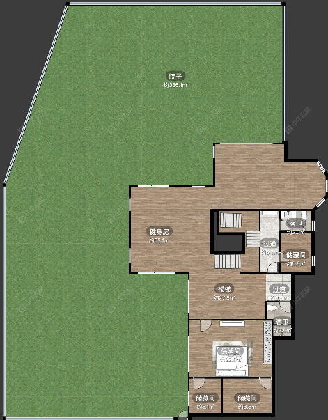 上海绿洲千岛花园在售二手房源户型图_小牛看房